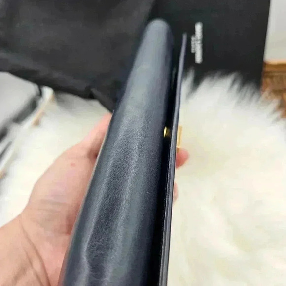 YSL Cobalt Bleu Cassandra  Long Wallet - Picture 7 of 16